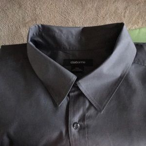 Claiborne Men’s Short Sleeve Button Up shirt 3X